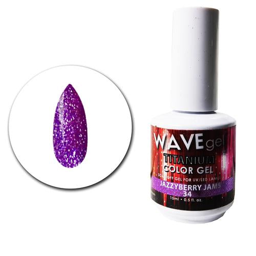 WAVEGEL Titanium Gel # 34 Jazzberry Jams