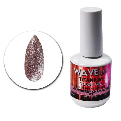 WAVEGEL Titanium Gel # 3 Strawberry Champagne