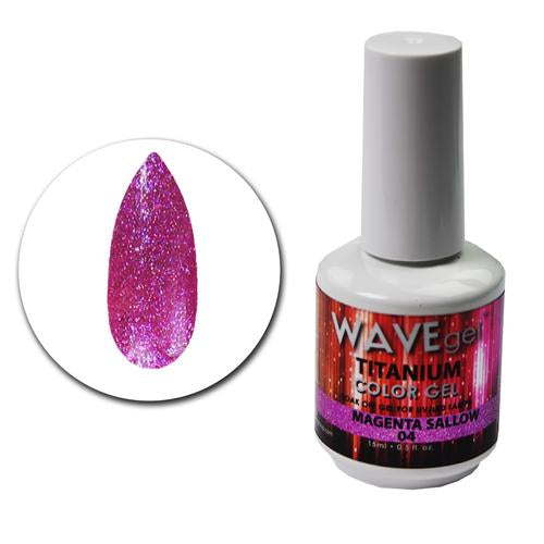 WAVEGEL Titanium Gel # 4 Magenta Sallow