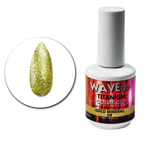 WAVEGEL Titanium Gel # 9 Gold Mineral