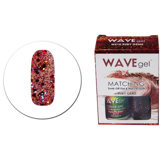 WAVEGEL 3-IN-1 TRIO SET - W210 Ruby Gems