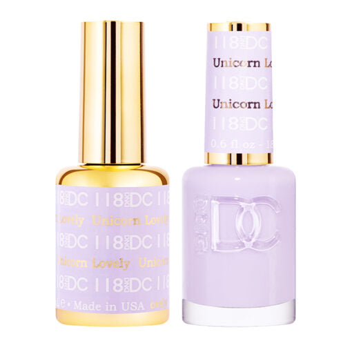 DND DC Duo Gel Polish-118 Unicorn Lovely