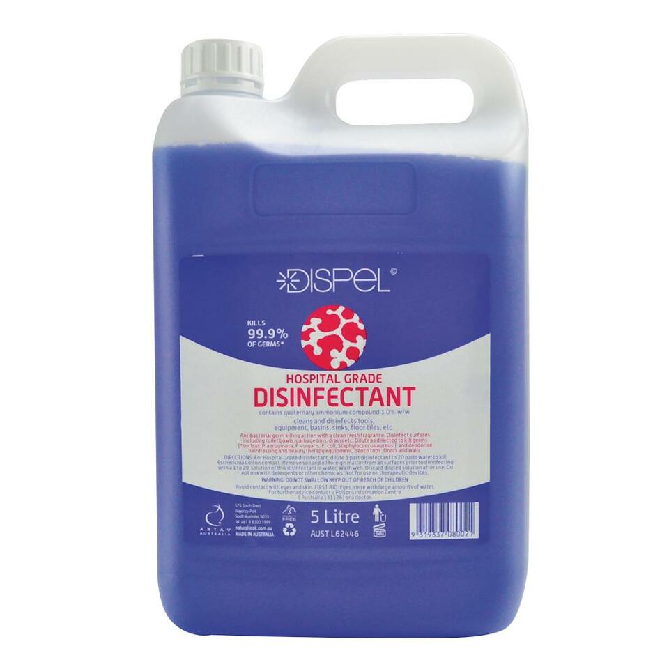 Natural Look Blue Dispel Hospital Grade Disinfectant 5 L