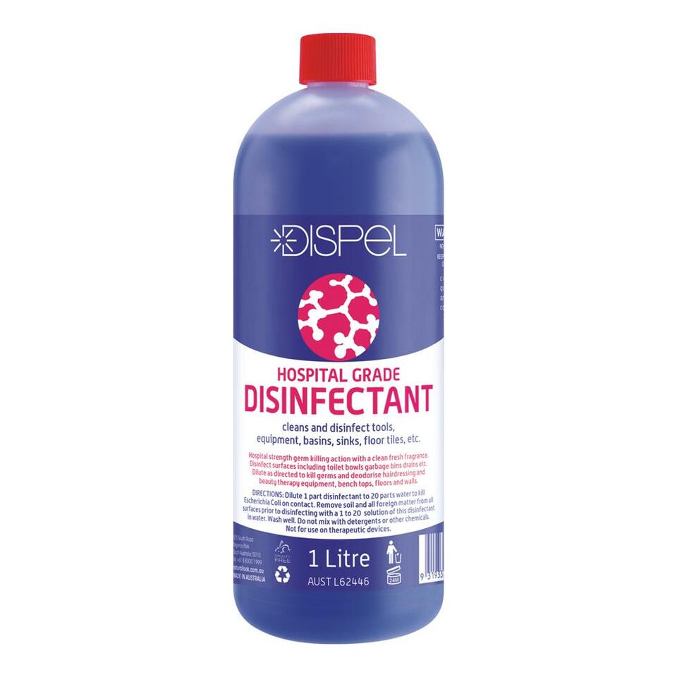 Natural Look Blue Dispel Hospital Grade Disinfectant 1 L