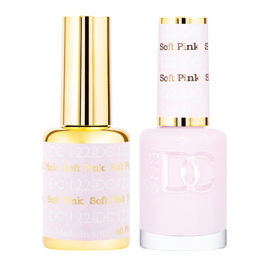 DND DC Duo Gel Polish-122 Soft Pink