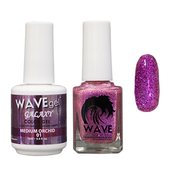 Wavegel Galaxy Matching Gel & Lacquer - #1 Medium Orchid