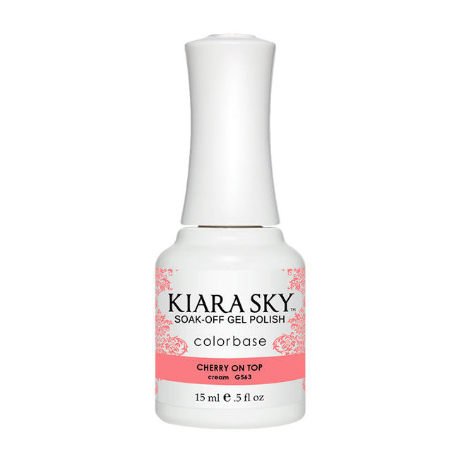 KIARA SKY Gel Polish - Cherry On Top G563