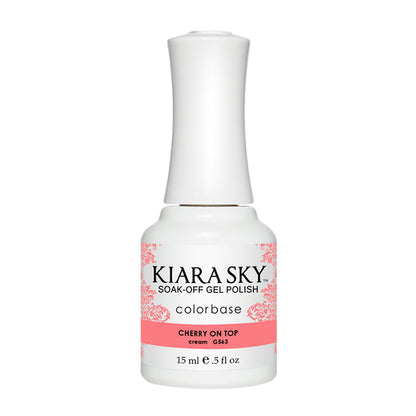 KIARA SKY Gel Polish - Cherry On Top G563