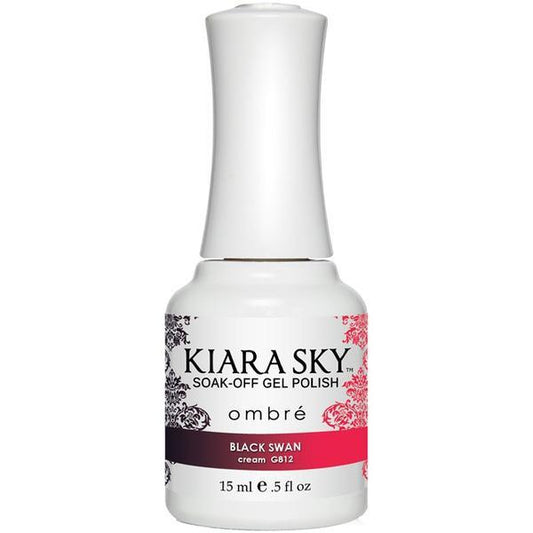 KIARA SKY Gel Polish Ombre - G812 Black Swan