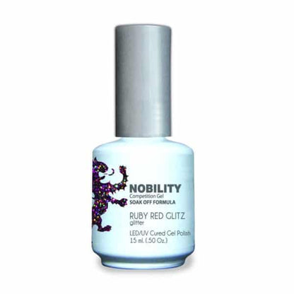 Lechat Nobility Gel - 69 Ruby Red Glitz 15ml