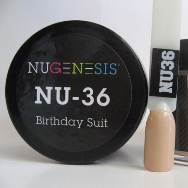 Nugenesis Dipping Powder 2oz - NU 36 Birthday Suit