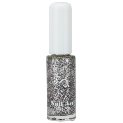 Detailing Nail Art Lacquer -05 Silver Glitter