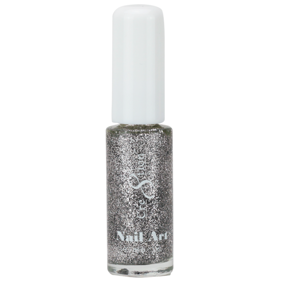 Detailing Nail Art Lacquer -05 Silver Glitter